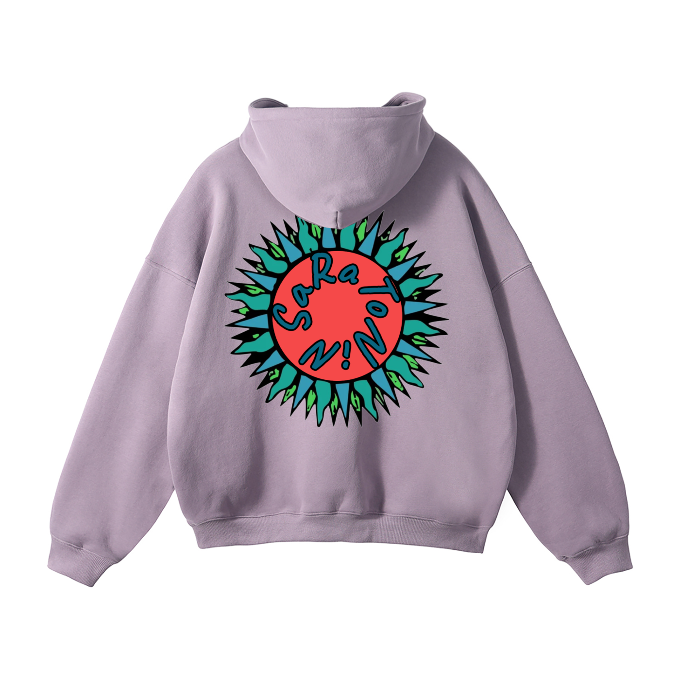 WaY tOO SeXy x yOu LiTTLe bEaUtY  SaRaToNiN MuLTiCoLoR sPeCiAl eDiTiOn Oversized Fleeced Hoodie