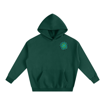 SaRaToNiN FoReSt gReeN/LiMe Oversized Fleeced Hoodie