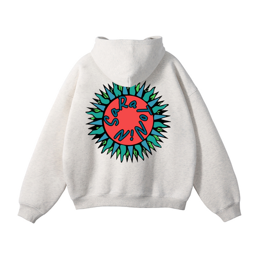 WaY tOO SeXy x yOu LiTTLe bEaUtY  SaRaToNiN MuLTiCoLoR sPeCiAl eDiTiOn Oversized Fleeced Hoodie