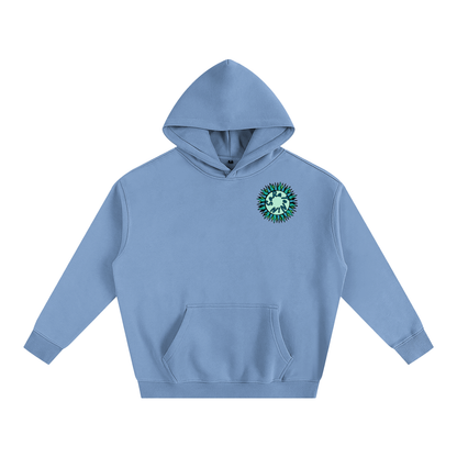 SaRaToNiN BaBy bLuE/MiNt Oversized Fleeced Hoodie