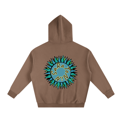 SaRaToNiN BrOwN/BrOwN Oversized Fleeced Hoodie